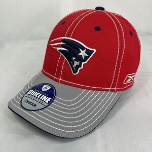 New England Patriots Hat One Size Reebok Cap On field Equipment Line Fitted